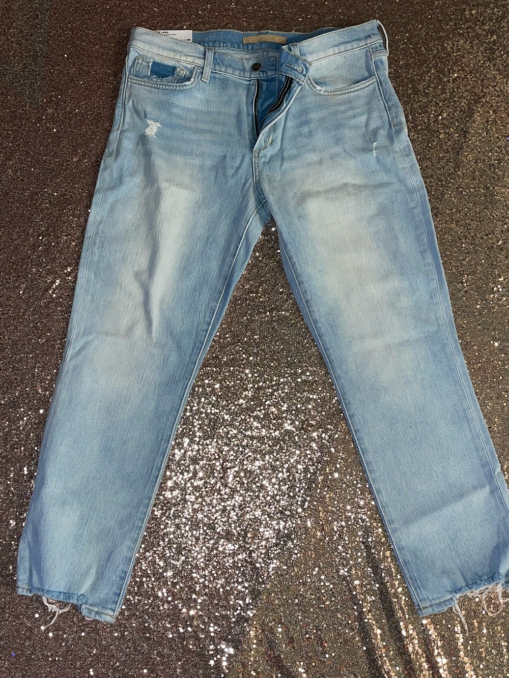 Joe's Jeans The Lara Light Blue Mid Rise Ankle Women's Jeans